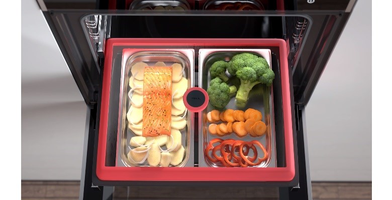 Teka HLB 8600 BK volitelné příslušenství pro parní pečení