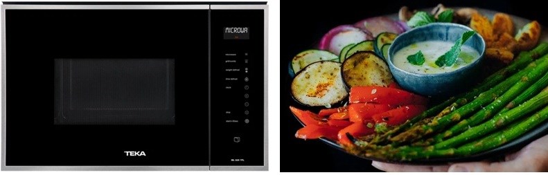 Teka ML 825 TFL BX dotykové ovládání