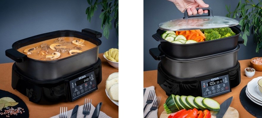 TESLA MultiCook M90 Grill funkce