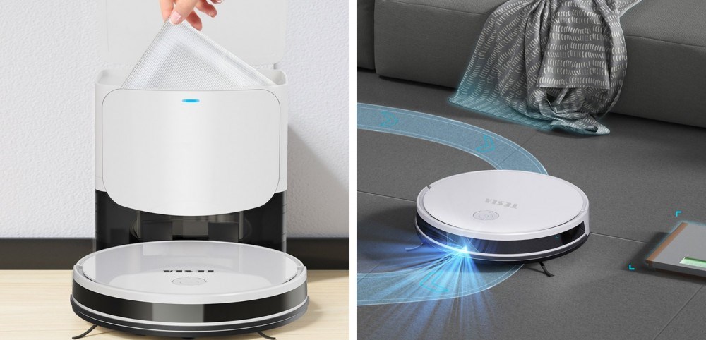 Tesla RoboStar iQ400 Plus automatické vysypávání nečistot