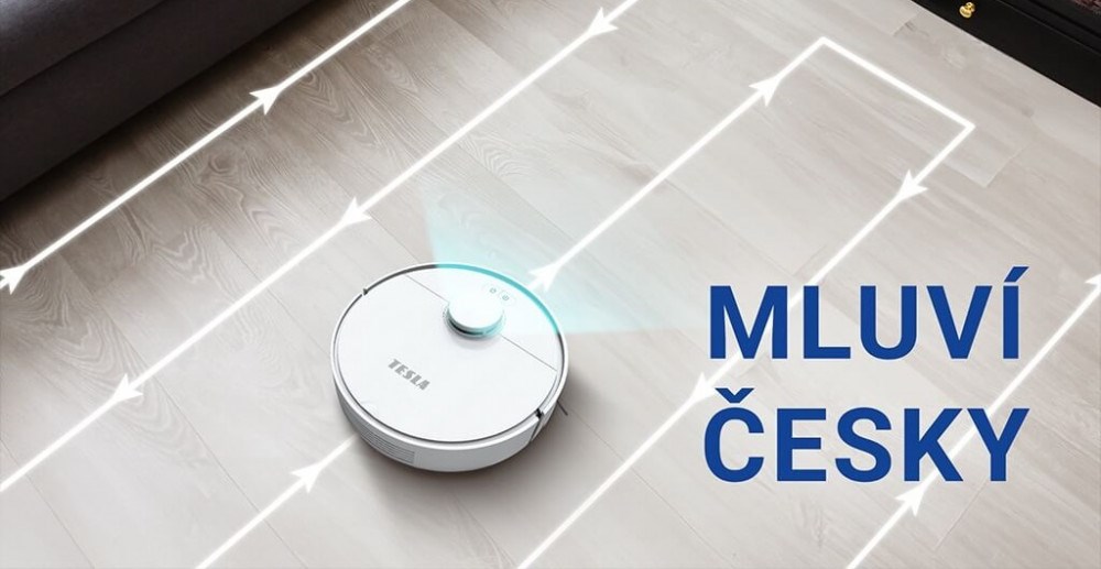 TESLA RoboStar iQ550 mluví česky