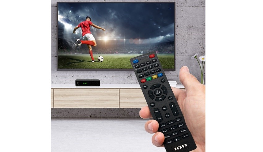 Tesla TE-323 propojení s televizí