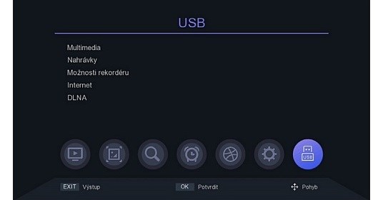 Tesla TE-323 rozhraní USB