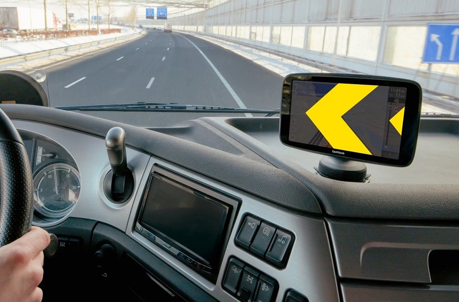 TomTom GO Expert Plus displej