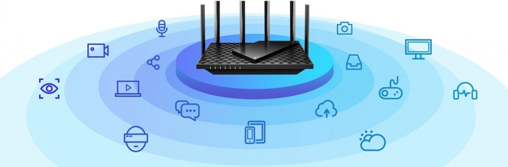 TP-LINK Archer AX73 MU-MIMO a OFDMA