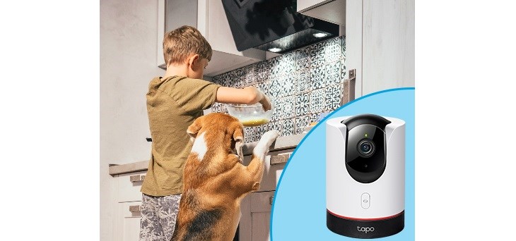 TP-Link Tapo C225 mikrofon a reproduktor