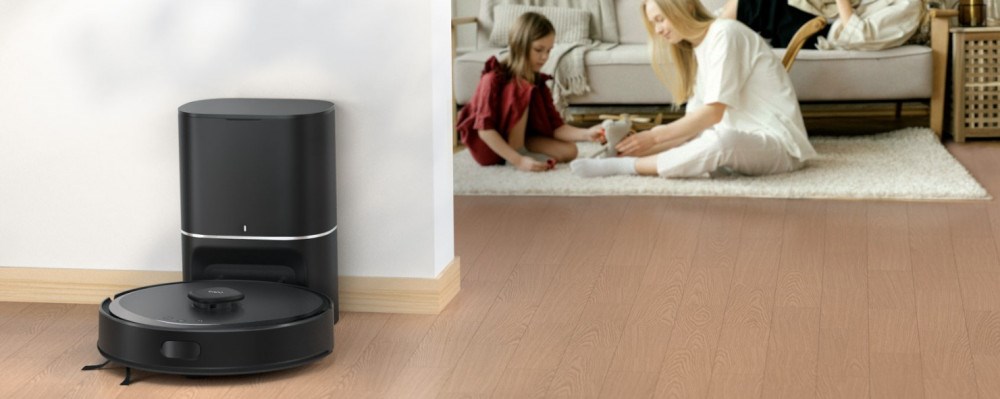 TP-Link Tapo RV30 Max Plus automatické vysypávání nečistot