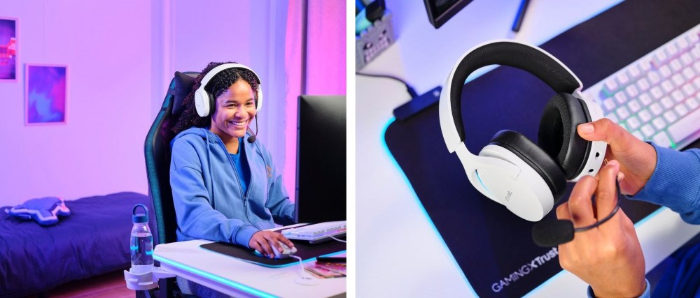 Trust GXT 491W Fayzo Wireless Gaming Headset náušníky