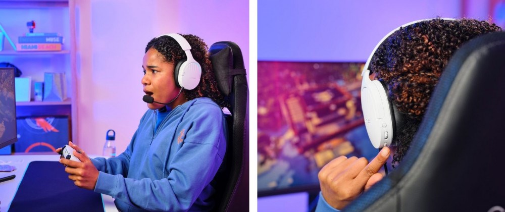 Trust GXT 491W Fayzo Wireless Gaming Headset mikrofon