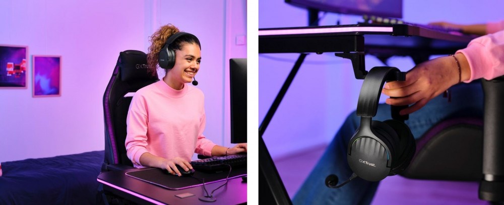 Trust GXT 491 Fayzo Wireless Gaming Headset náušníky