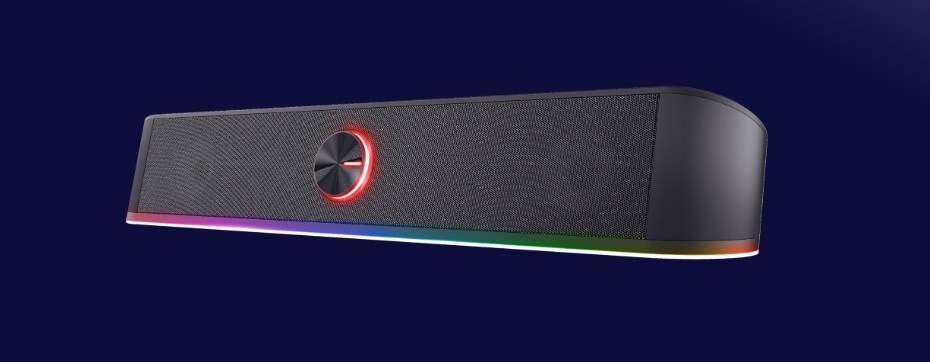 Trust GXT 619 Thorne RGB Illuminated Soundbar RGB podsvícení