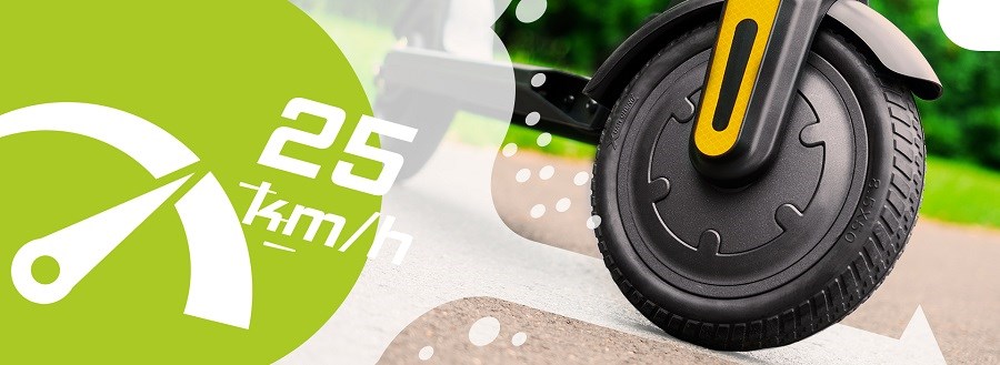 UGO Squbby UEH-1625 rychlost až 25 km/h