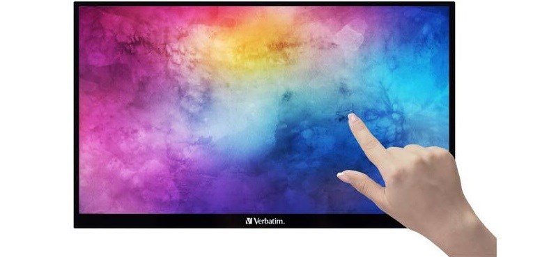 Verbatim PMT-15 Portable Touchscreen Monitor reproduktory