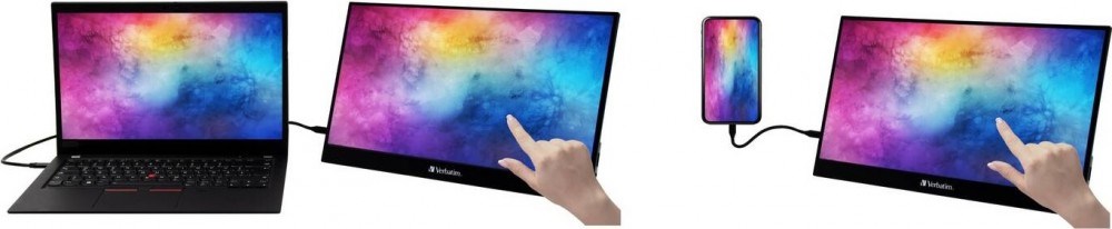 Verbatim PMT-17 Portable Touchscreen Monitor