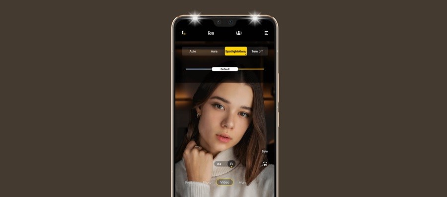 Vivo V23 5G selfie funkce