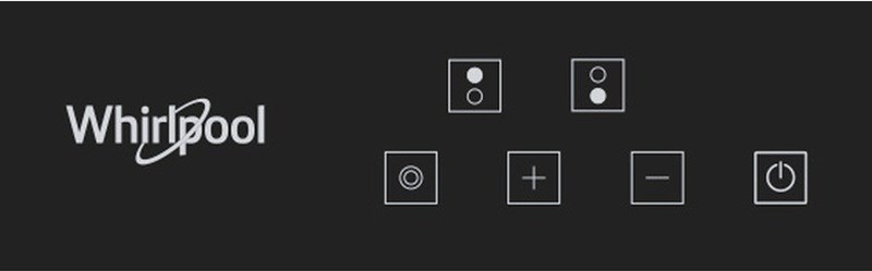 Whirlpool WRD 6030 B dotykový ovládací panel