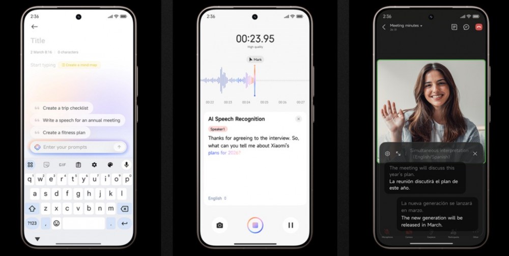Xiaomi 15T Pro displej