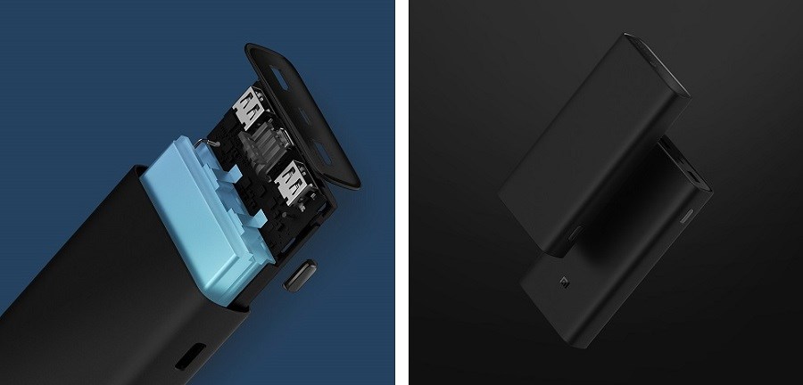 Xiaomi Mi 50W Power Bank 20000 GL prvky ochrany