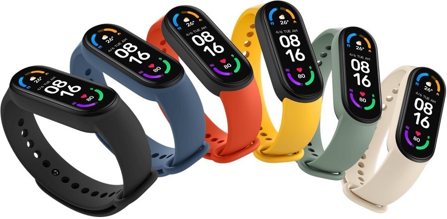Xiaomi Mi Smart Band 6 NFC sportovní režimy