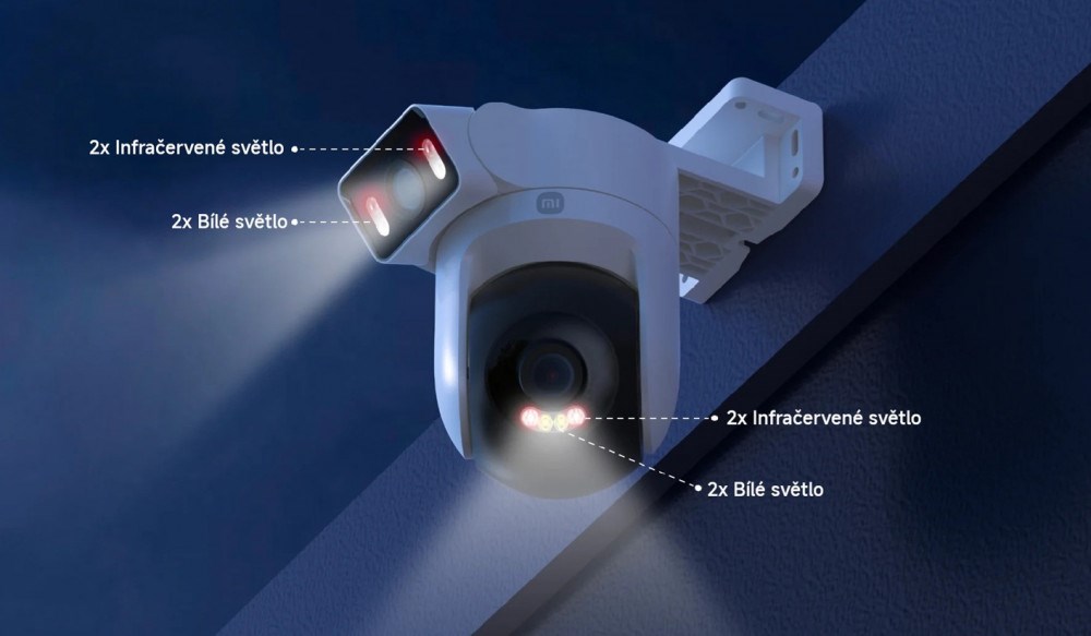 Xiaomi Outdoor Camera CW500 Dual noční vidění