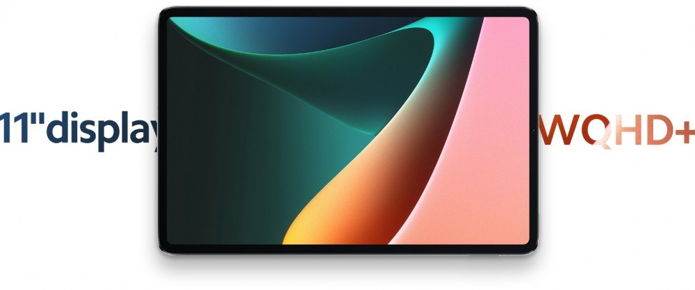 Xiaomi Pad 5 displej