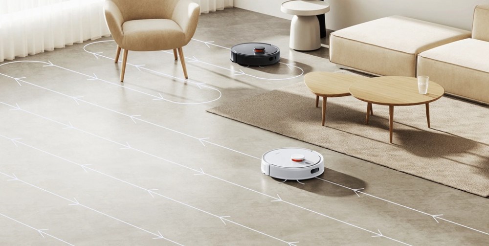 Xiaomi Robot Vacuum S20 trasy úklidu
