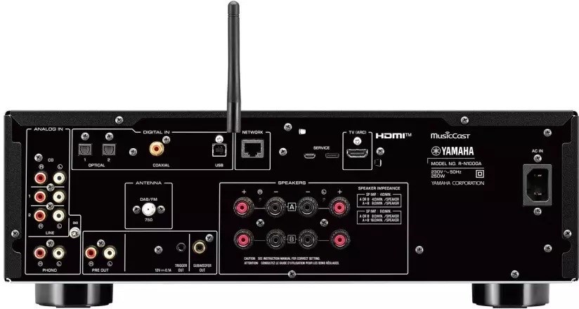 Yamaha R-N1000A komponenty