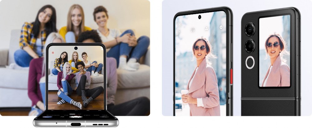 ZTE Nubia Flip 2 5G kamery