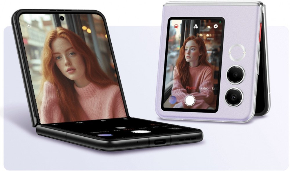 ZTE Nubia Flip 2 5G ohebný displej