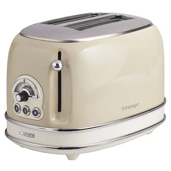 Ariete Vintage Toaster 155/13 Automatické centrování plátků