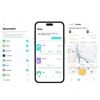 Armodd Candywatch 5 GPS Silver - 9153 Mobilní aplikace DaFit