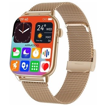 Armodd Prime rose gold s kovovým řemínkem Hlasový asistent