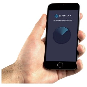 Bluetouch BT250 COMFY černočervená Mobilní aplikace BLUETOUCH