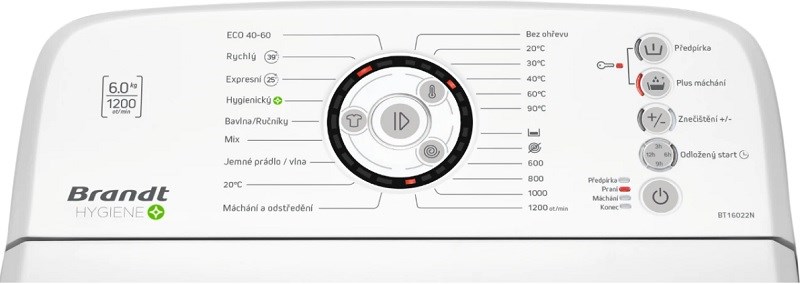 Brandt BT16022N Odložený start