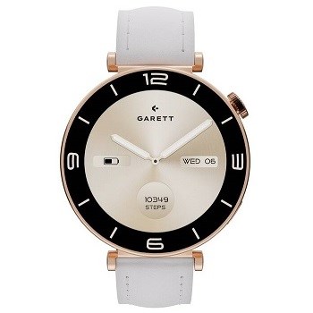 Garett ROSE Gold Solid Steel Bluetooth 5.3