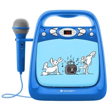 GoGEN Bob a Bobek KARAOKE modrý Bluetooth