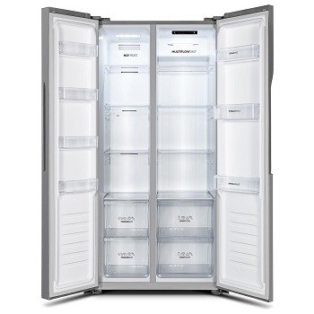 Gorenje NRS8182KX Skleněné police