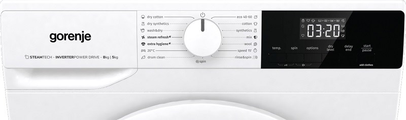 Gorenje W3D2A854ADS LED displej