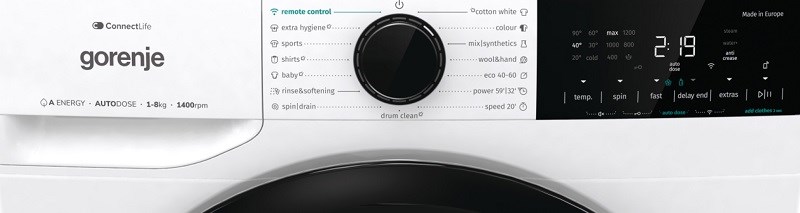 Gorenje WNA84AALWIFI ConnectLife aplikace