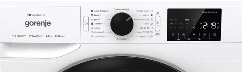Gorenje WPNEI72SA1SWIFI ConnectLife aplikace