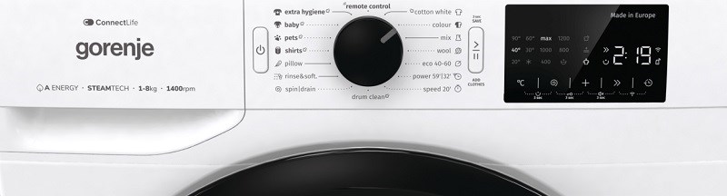 Gorenje WPNEI84A1SWIFI ConnectLife aplikace