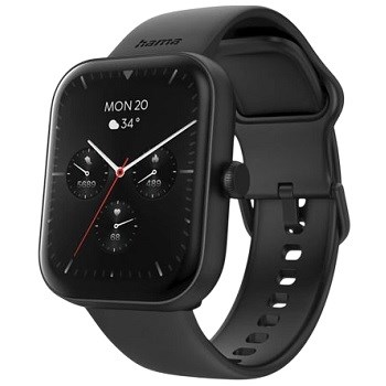 Hama 5000 černé Silikonový řemínek