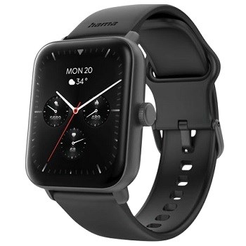 Hama 6010 černé Silikonový řemínek