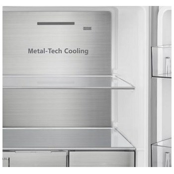 Hisense RS818N4TIC Metal Cooling stěna