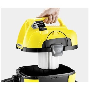 Kärcher WD 1 Compact Battery Patronový filtr