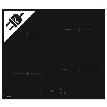 Kluge KPI6012BP Černé sklo