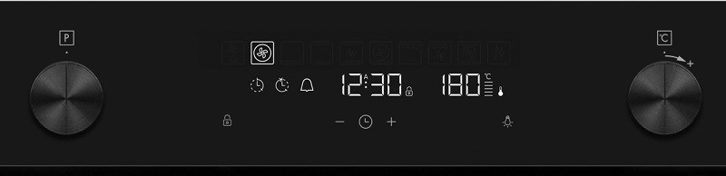 Kluge KTE1031B LCD displej Visio Touch