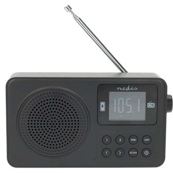 Nedis RDFM2225BK Displej