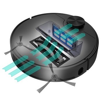 Niceboy ION Charles i9 Black Filtrační systém MAX Clean