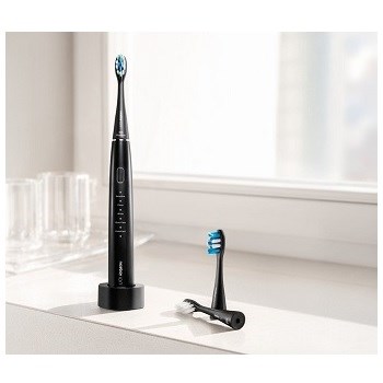 Niceboy ION Sonic Black Kartáčkové hlavice